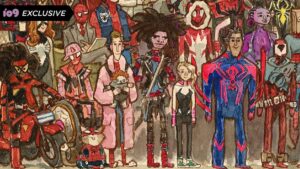 Melalui Spider-Verse Seni Menjadi Hidup