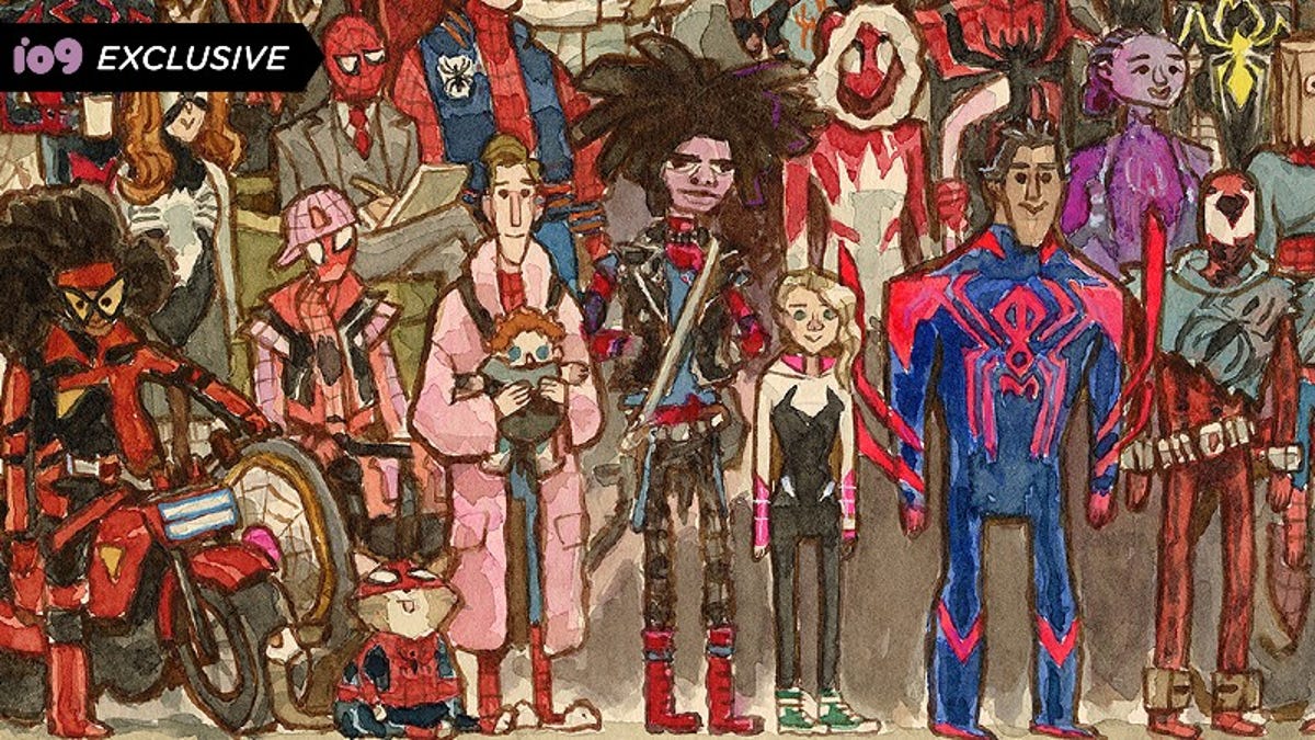Melalui Spider-Verse Seni Menjadi Hidup