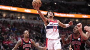 Poole mencetak 23 gol saat Wizards mengalahkan Bulls 107-105 untuk kemenangan ketiga berturut-turut yang tertinggi musim ini