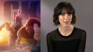 Rebecca Hall dalam Syuting Godzilla x Kong: The New Empire