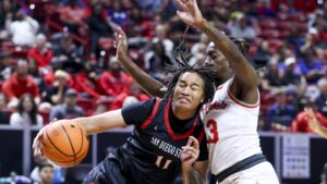 Young Memimpin No. 21 UNLV meraih Gelar MWC Ketiga Berturut-turut, Puncaki San Diego State 66-49