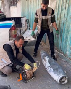 Unexploded bombs, a long-term threat to life in Gaza