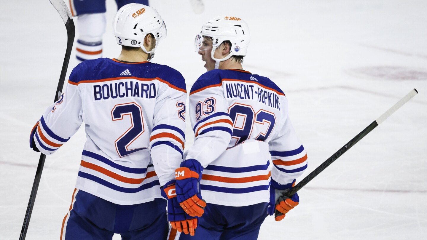 Bouchard mencetak gol tiebreak di babak ketiga saat Oilers mengalahkan Flames 4-2
