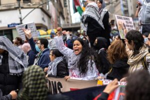 Polisi New York bentrok dengan pengunjuk rasa Pro-Gaza
