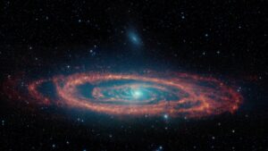 Kebiasaan Makan Lubang Hitam Supermasif Andromeda Diungkap oleh Spitzer NASA SciTechDaily