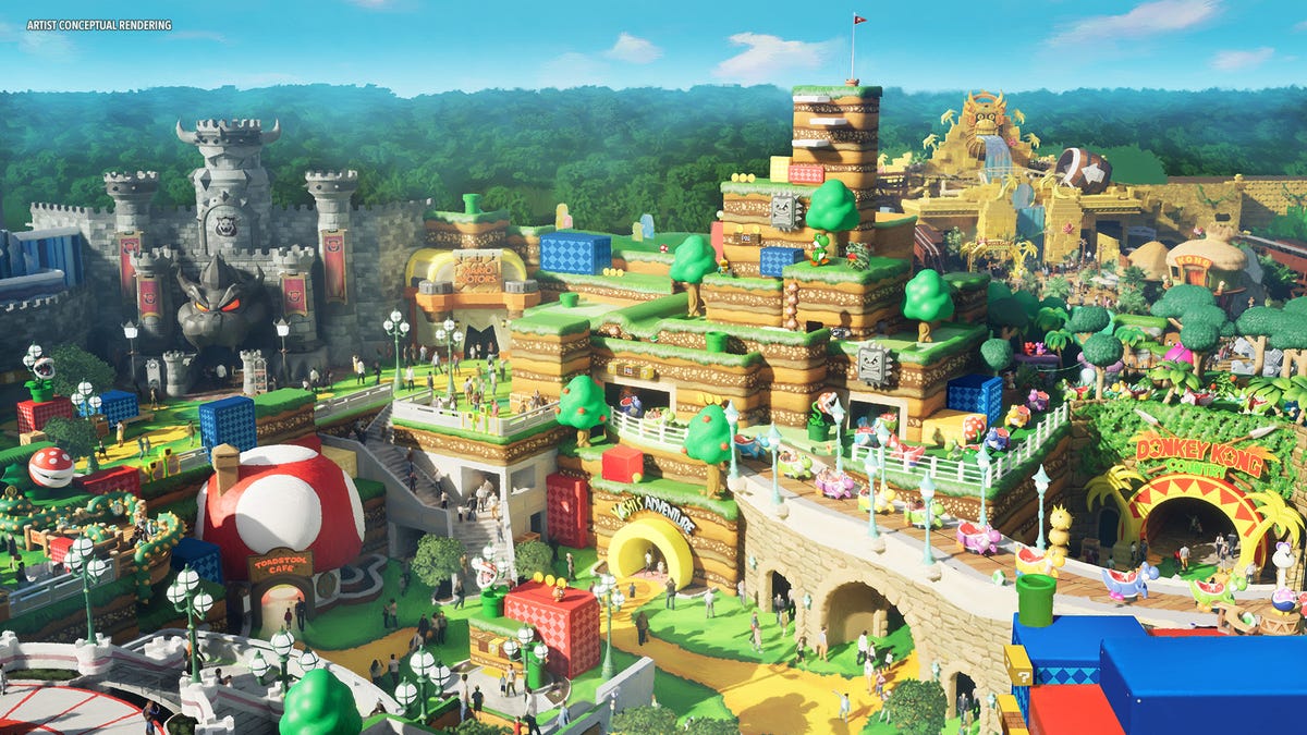 Universal Orlando Resort Mengangkat Tutup Dunia Super Nintendo-nya