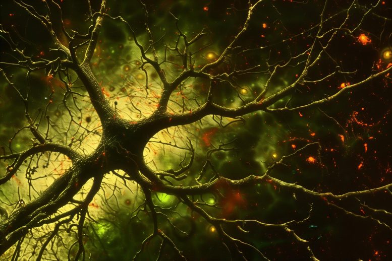 Konsep Neuron Gelap Sel Otak Ilmu Saraf