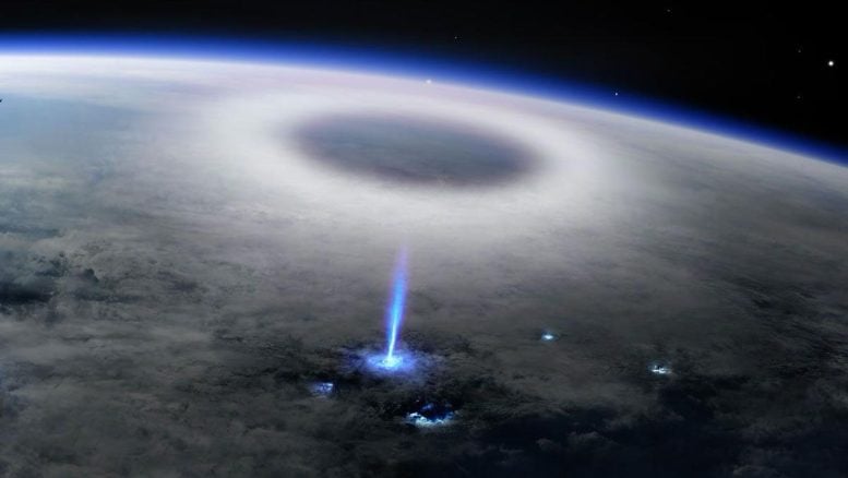 Transisi Polaritas Peristiwa Bipolar Sempit di Puncak Thundercloud