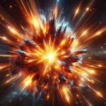 Seni Supernova Bintang Meledak