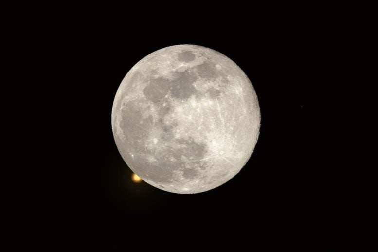 Okultasi Bulan Mars Januari 2025