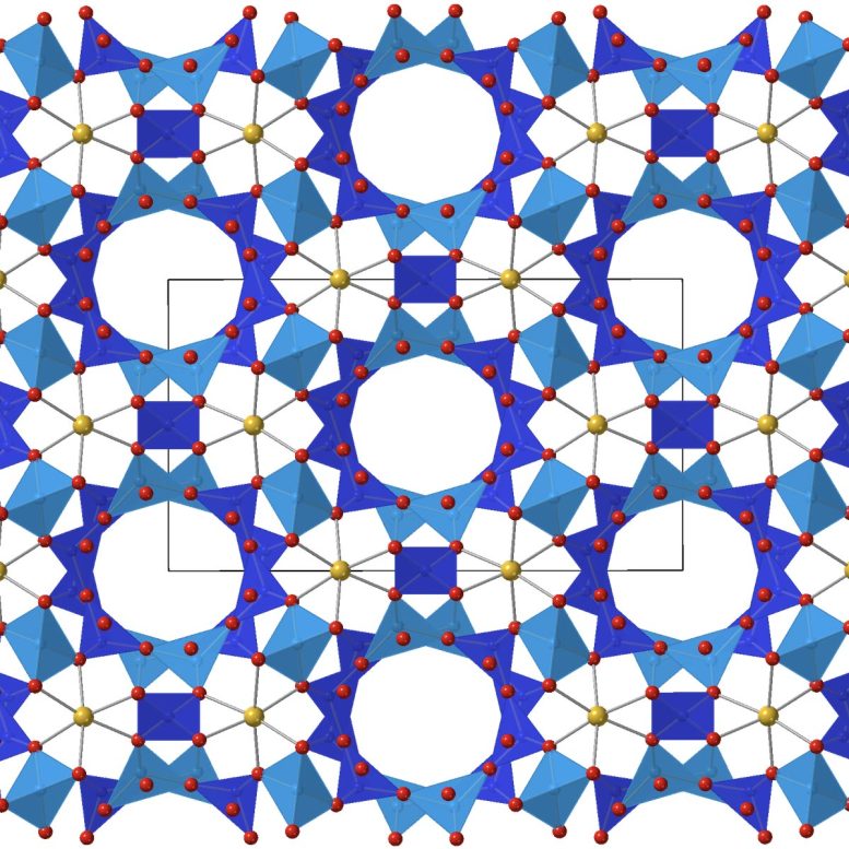 Struktur Kristal Cordierite