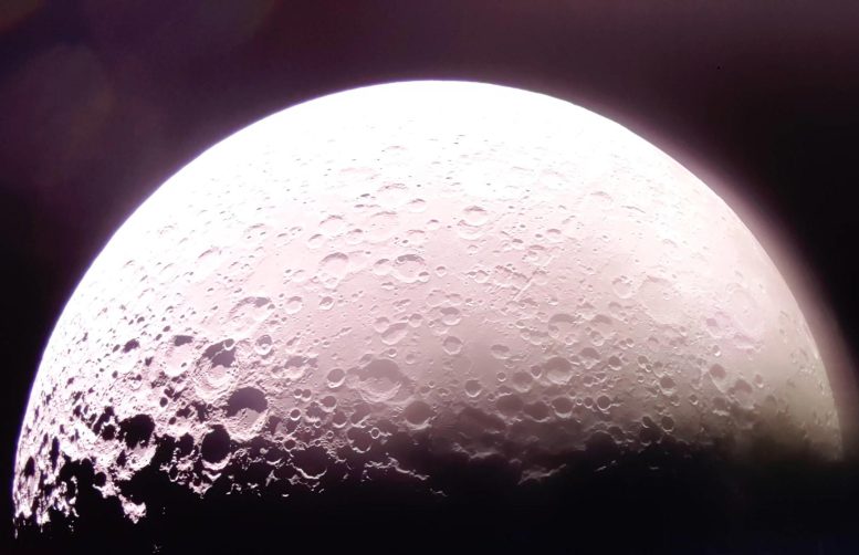 Blue Ghost Moon Kutub Selatan