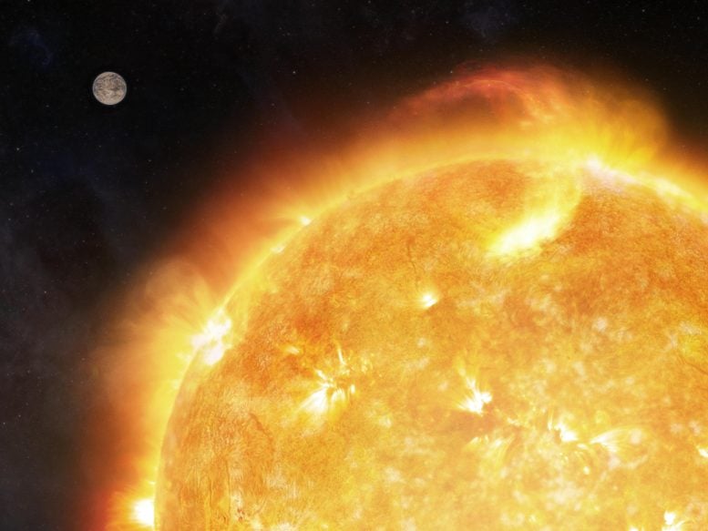 Wolf 359 Radiasi Exoplanet