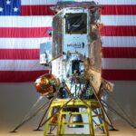 Nova-C class lunar lander at the Clean Center