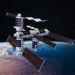 Rendering stasiun aksioma selesai