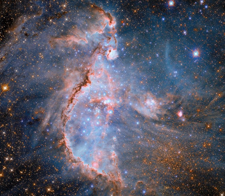 Pematung bintang di NGC 346