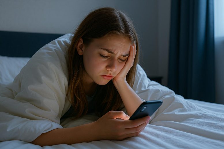 Konsep Seni Telepon Tempat Tidur Teen