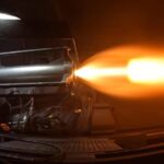 NASA Hybrid Rocket Motor Test Fire
