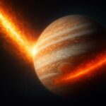 Konsep Seni Jupiter Gelombang Surya