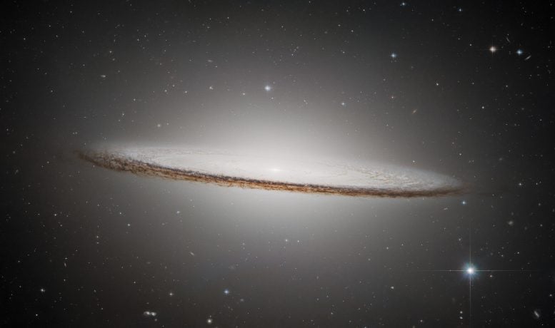 Hubble Sombrero Galaxy Messier 104