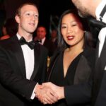 Mark Zuckerberg and Priscilla Chan attend the 2020 Breakthrough Prize at NASA Ames Research Center