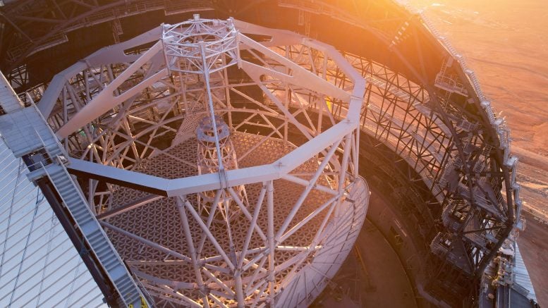 ESO Kerangka kerja teleskop yang sangat besar untuk kebesaran