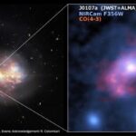 Evolusi Monster Barred Spiral Galaxy Webb Alma