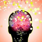 Ilustrasi konsep jaringan koneksi otak