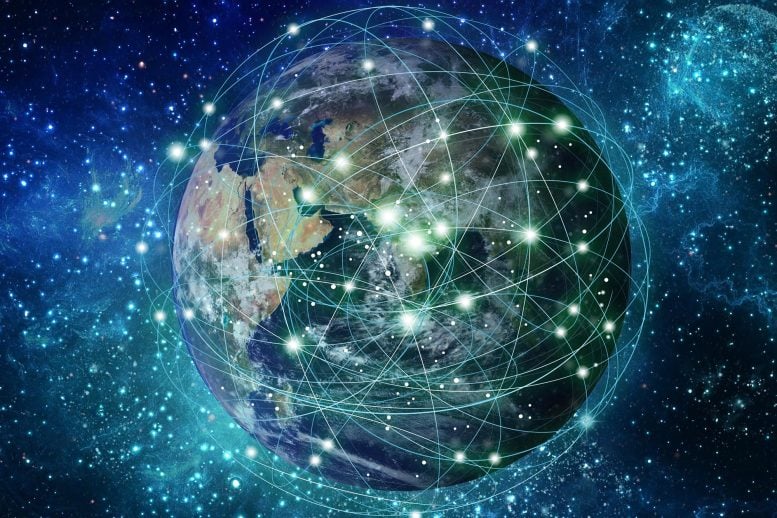 Jalan satelit mengorbit bumi