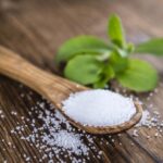 Sendok kayu pemanis granules stevia