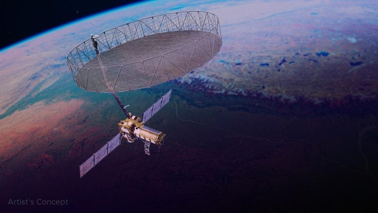 Reflektor Antena Radar Satelit Nisar