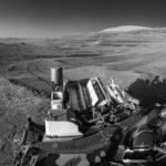 NASA Curiosity Rover Tracks
