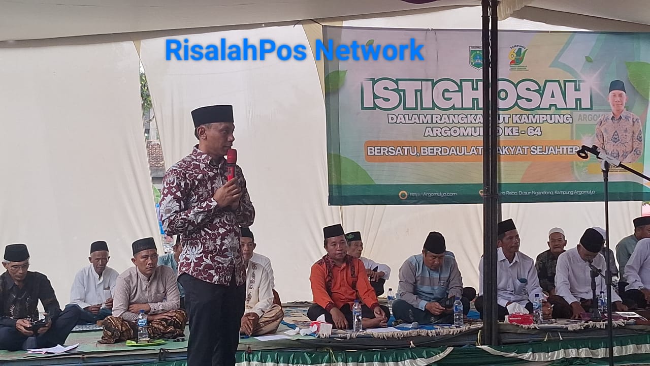 Semarak HUT Kampung Argomulyo ke-64, Dari Istighotsah Dan Wayang Kulit, hingga Ke-Koperasi Desa