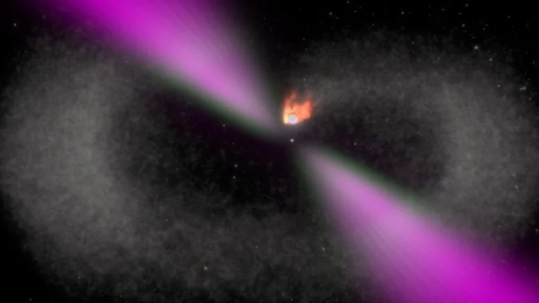 Black Widow Pulsar Mengkonsumsi Bintang Pendampingnya