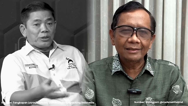 Kader PSI Sudarsono Sebut Mahfud MD 'Sengkuni', Gegara Terus Kuliti Proyek Era Jokowi