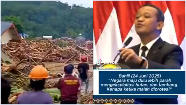 Bahlil Sebut Negara Maju Dulu juga Babat Hutan Kembali Viral Pasca Banjir Bandang Landa Aceh, Sumut dan Sumbar