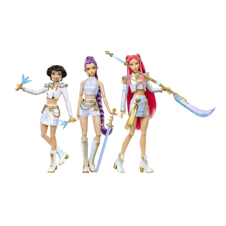 Boneka HUNTR/X 'KPop Demon Hunters' Diluncurkan Dan Dapatkan Tanggal Pra-Penjualan".