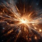 Konsep Seni Emas Ledakan Kosmik