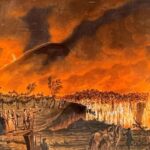 Lukisan Gunung Vesuvius