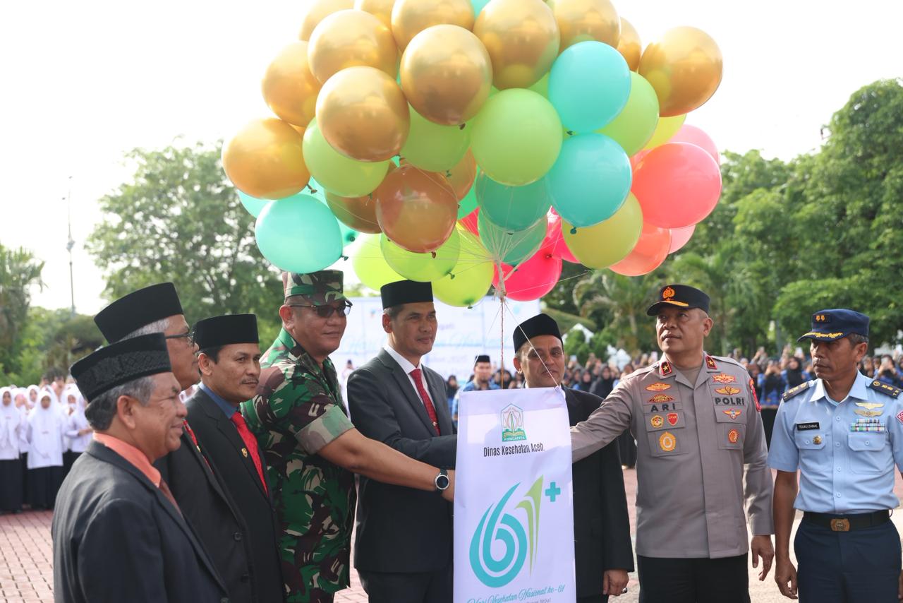 HKN ke-61, Pemerintah Aceh Fokus Bangun Generasi Sehat Menuju Indonesia Emas 2045