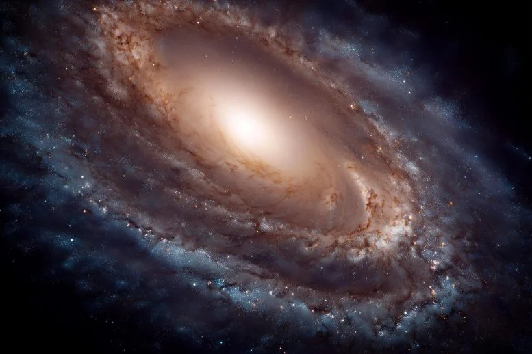 Simulasi Galaksi Spiral Bima Sakti Terperinci