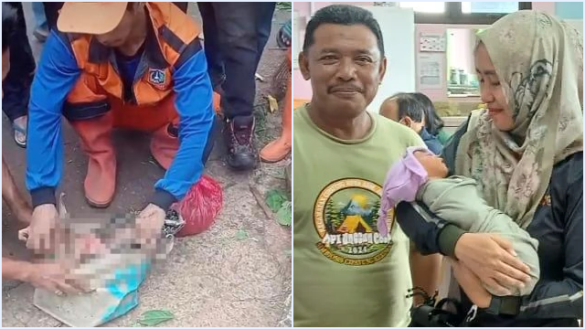 Warga Cipayung Temukan Bayi Masih Hidup dalam Goodie Bag di Tempat Pembuangan Sampah