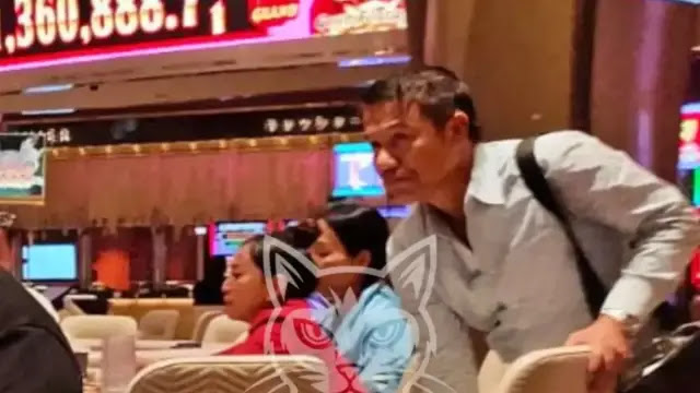 Heboh! Pria Mirip Sekjen PSSI Yunus Nusi Tertangkap Kamera di Kasino Singapura