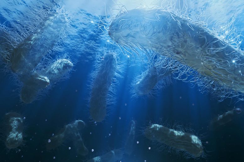 Mikroba Bakteri Bawah Air