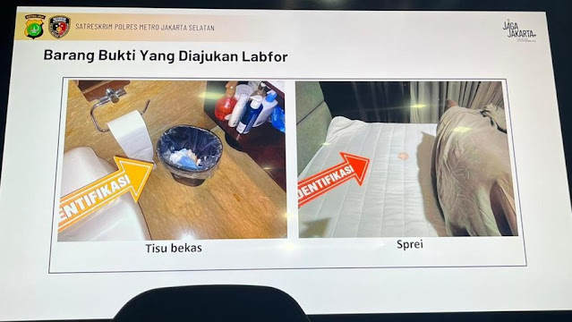 Penjelasan Puslabfor Polri soal Bercak Darah di Kamar Lokasi Meninggalnya Lula Lahfah