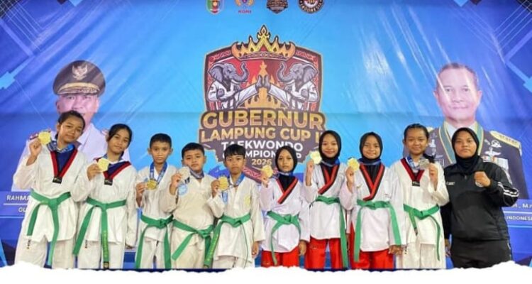 Siswa/Siswi MIN 2 Way Kanan: Raih 7 Medali Emas Dan 2 Mendali Perak Pada Gubernur Lampung Cup 2 Taekwondo Championship 2026